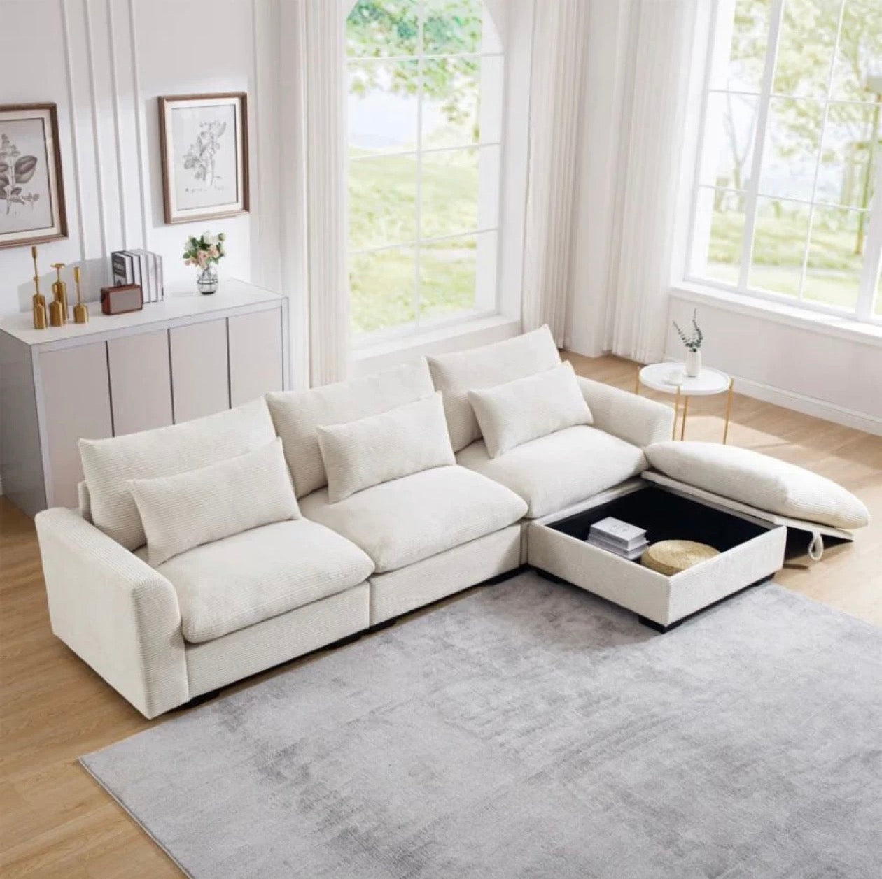 sectional 3 seater couch