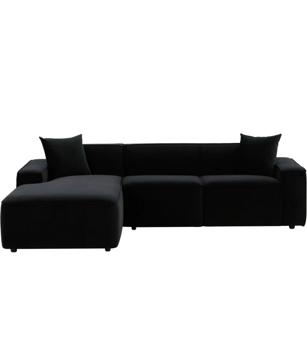 Alicia velvet 3 seater couch