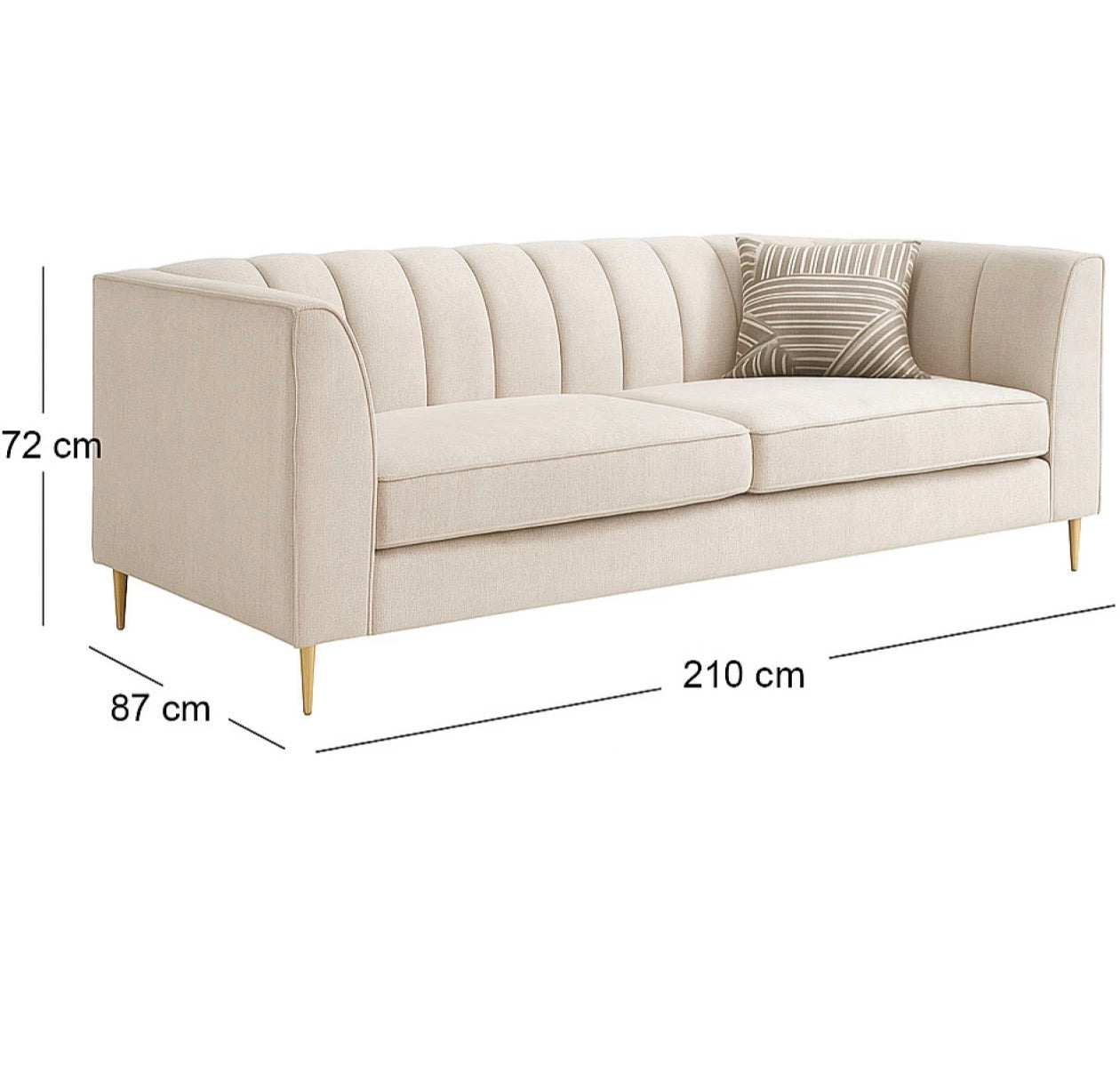 Julia 3 seater sofa