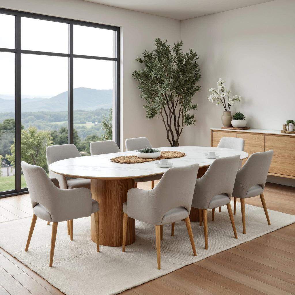 Lucy 8 seater dining set