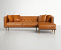 The hampton leather couch