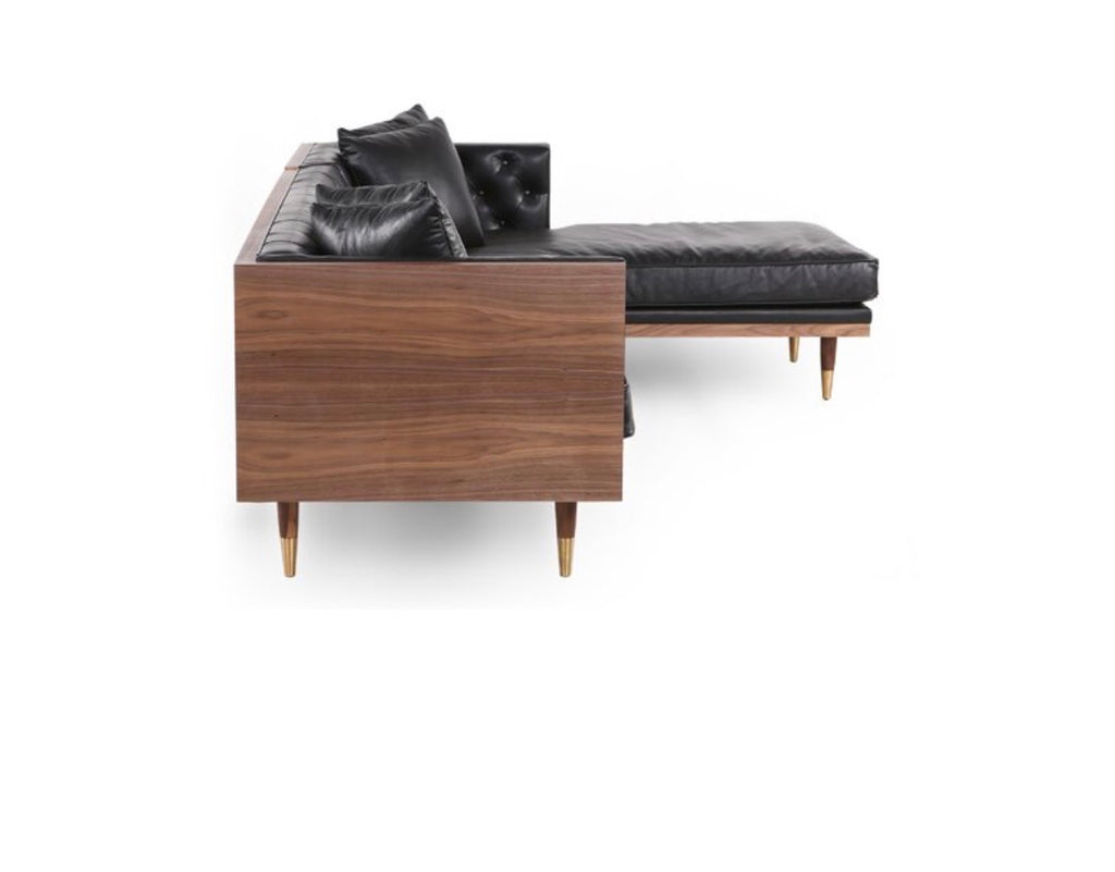 The hampton leather couch