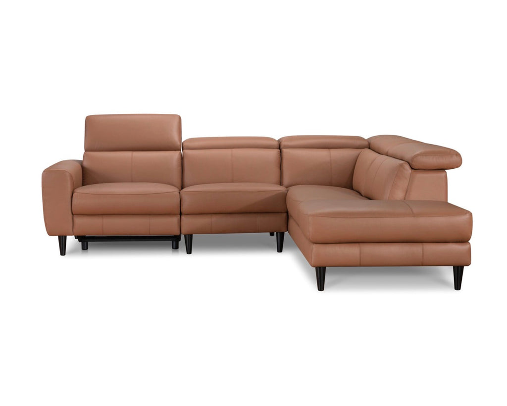 Beth leather couch