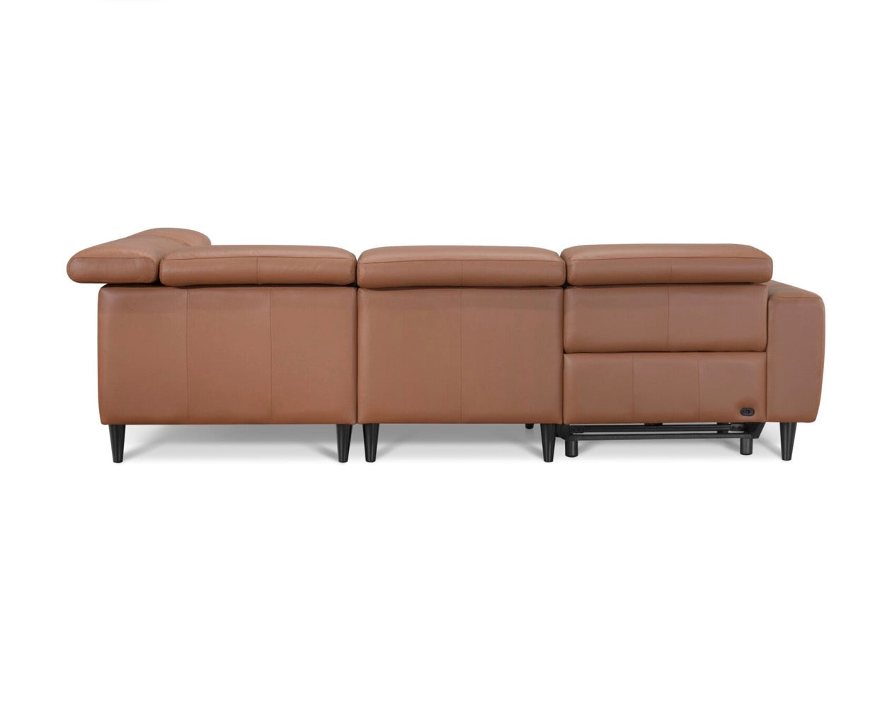 Beth leather couch