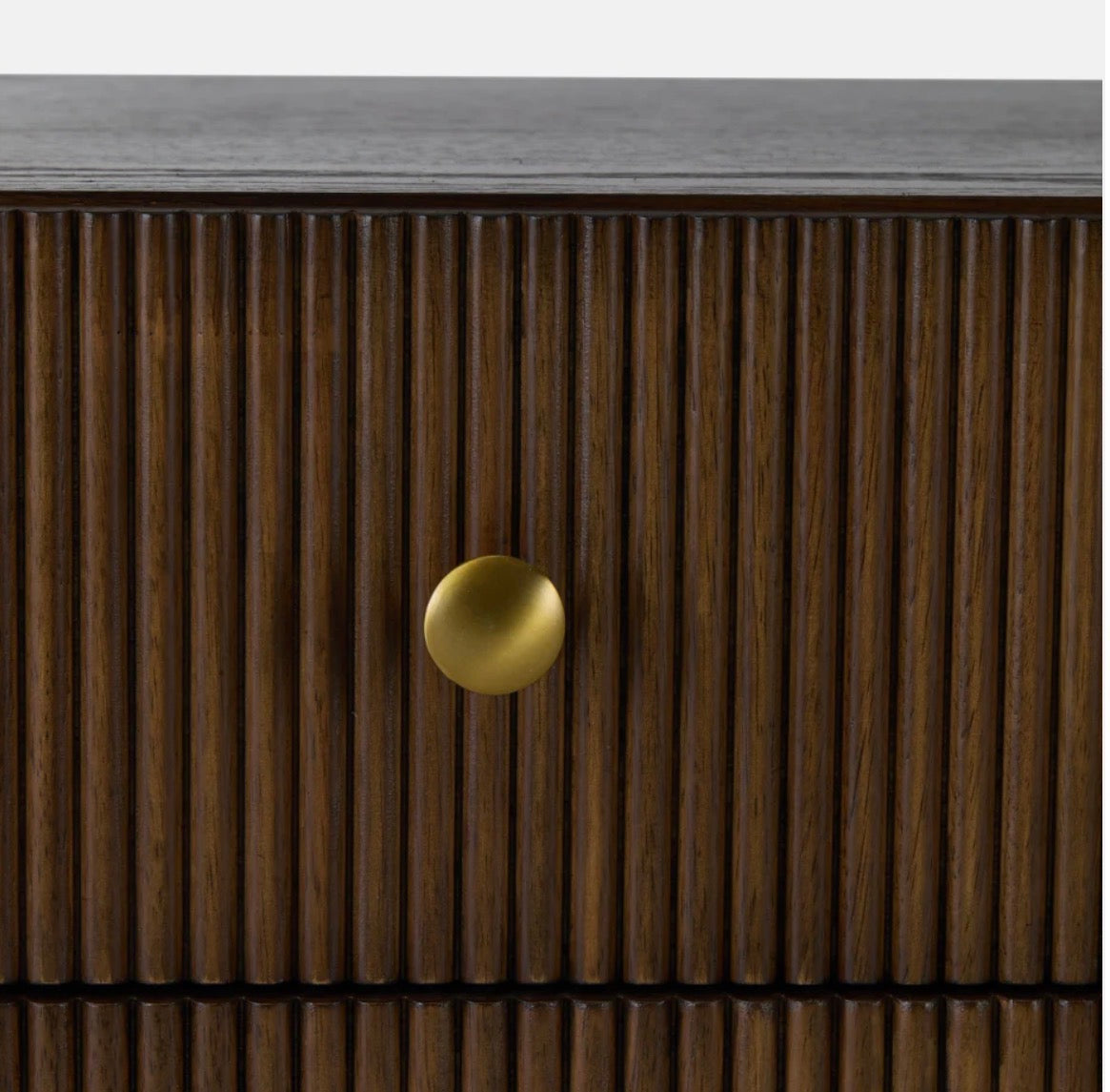 Elegant 2 drawer bedside table