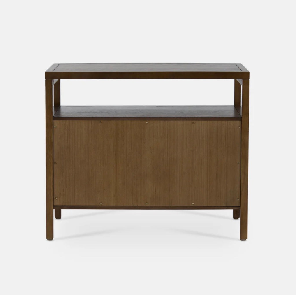 Elegant 2 drawer bedside table