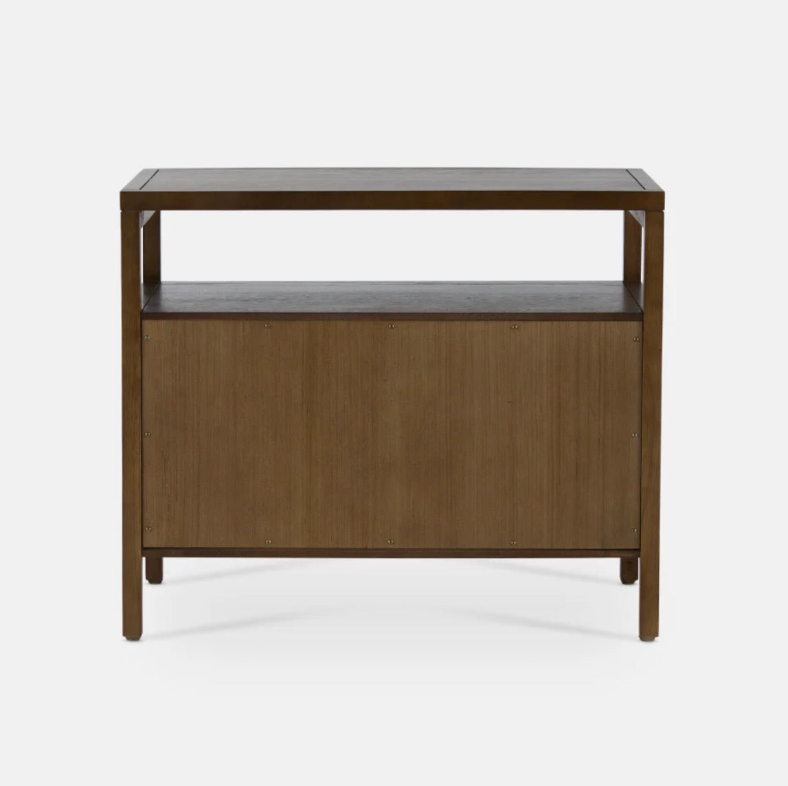 Elegant 2 drawer bedside table