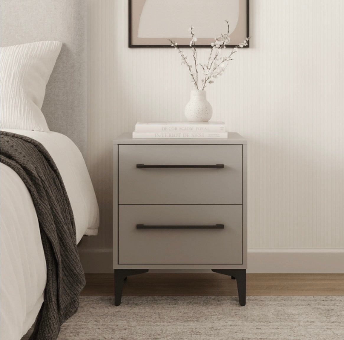 Urban Slate Nightstand